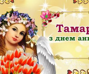 Тамара, вітаємо з днем ангела! Бажаємо гарної долі, та міцного здоров’я